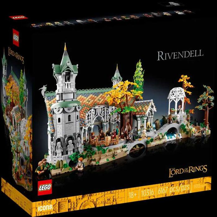 Lego Icons 10316 The Lord of the Rings Rivendell / Ломидол