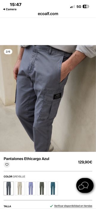 ECOALF - ITALY Cargo Pant - Нов карго панталон размер 31 / Оригинал