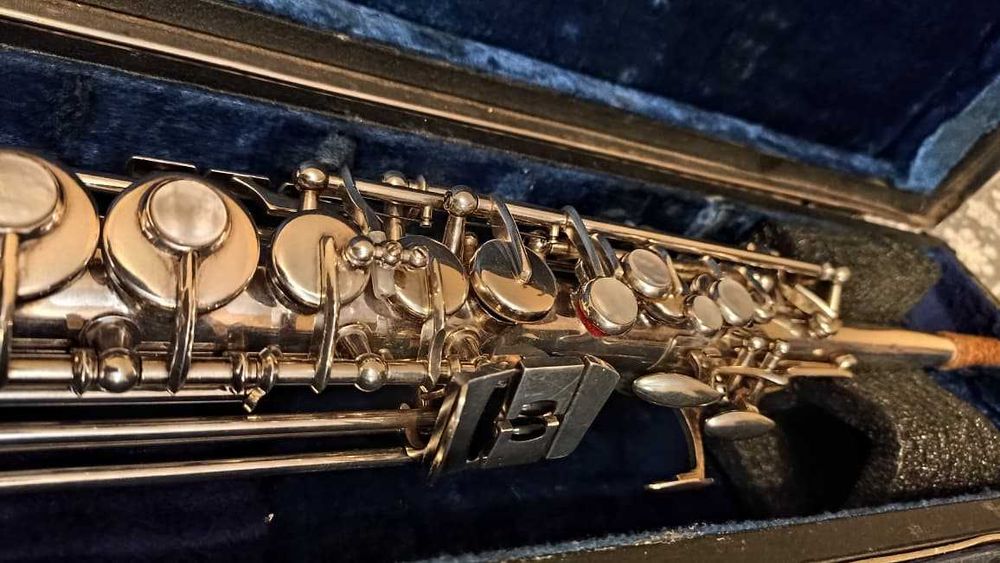 Саксофон сопрано- "BS" Germany Редкий ,звонкий