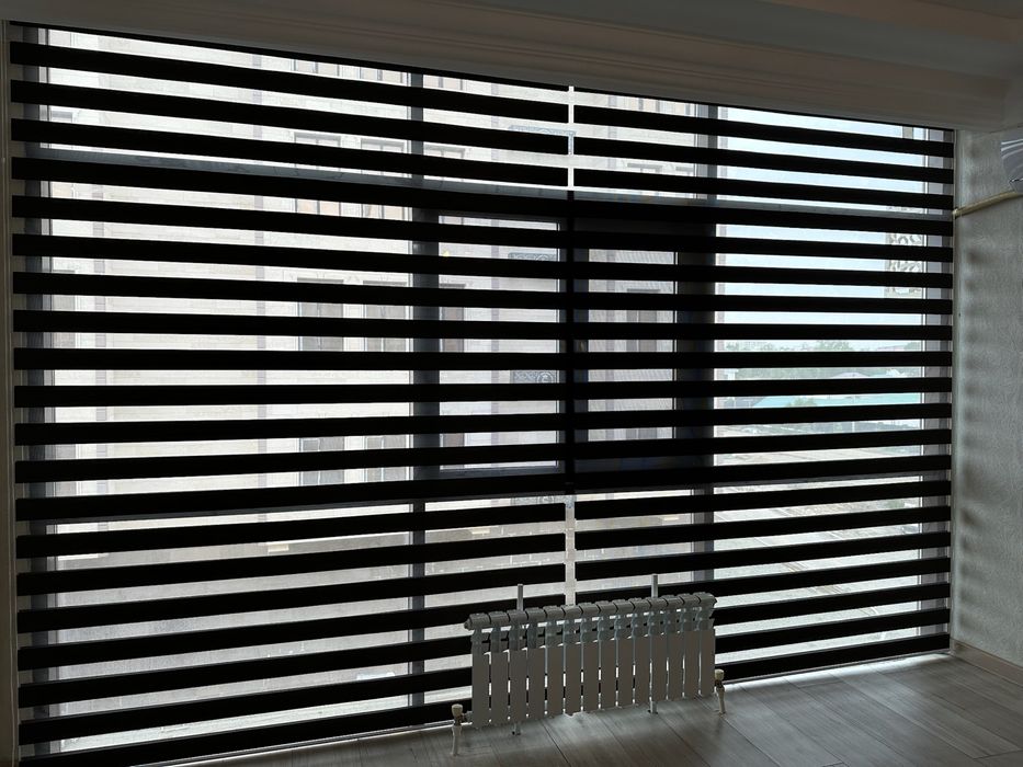 Рулонные шторы, день ночь, дуэт!