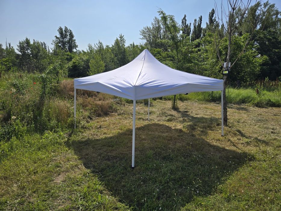 Cort pavilion pliabil Profesional cadrul hexagon 3x3