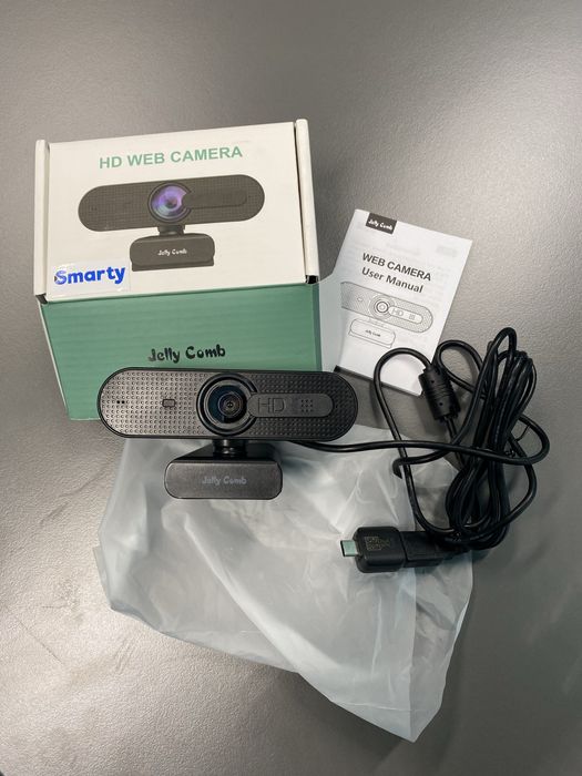 Camera Web Smarty® Jelly C-Vision Pro,microfon incorporat, rotire 360