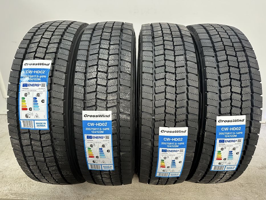 Anvelope noi 205/75R17.5 CROSSWIND CW HD02 124/122 M