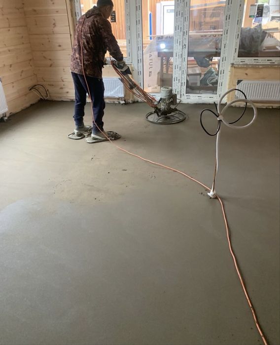 СТЯЖКА ПОЛА полусухой