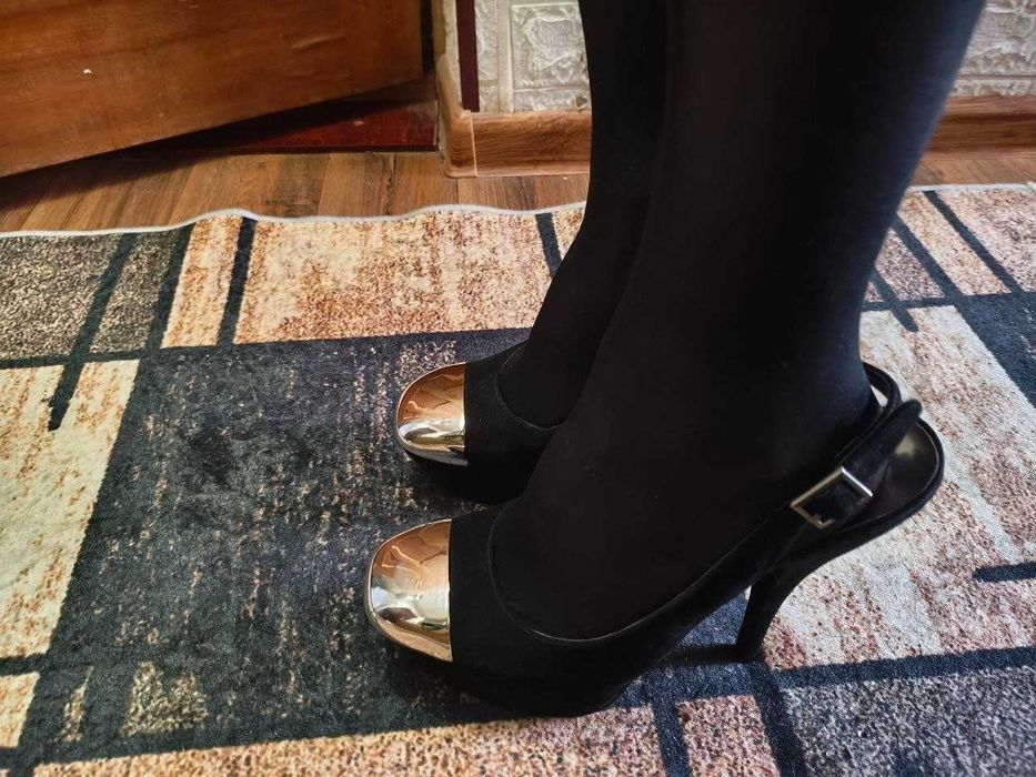 Туфли Nine West, модель с открытой пяткой (slingback), 10М