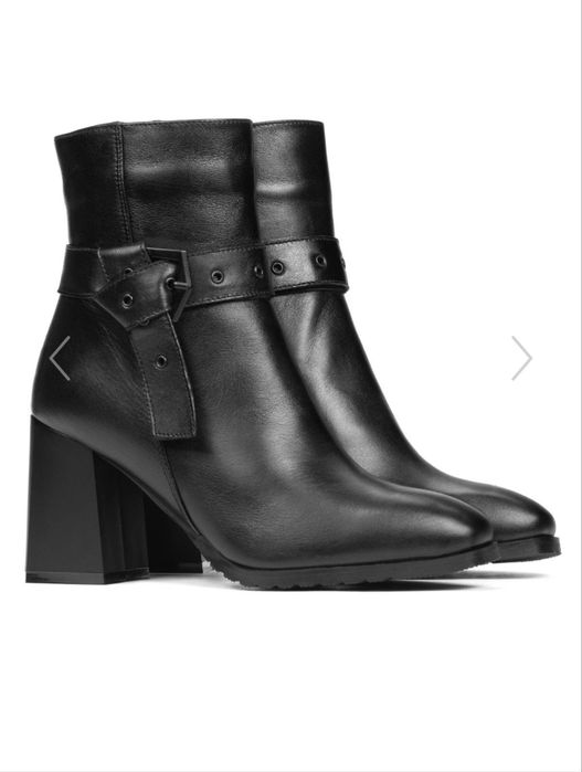 Botine dama piele