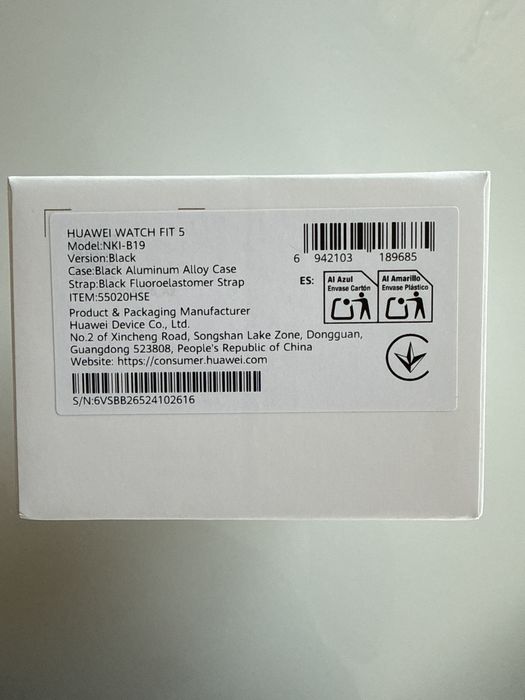Смарт часовник  HUAWEI WATCH FIT 5
