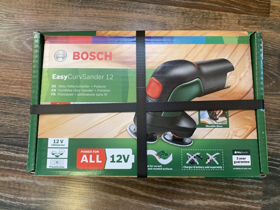 Masina de slefuit EasyCurvSander 12 Bosch noua