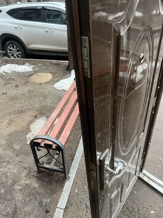 Входная дверь бу темир есик