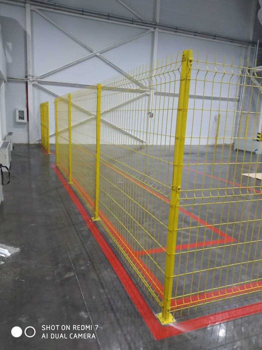 Евро забор 3Д Сетка ограждения Yevro Zabor 3D Setka 3мм 7х20