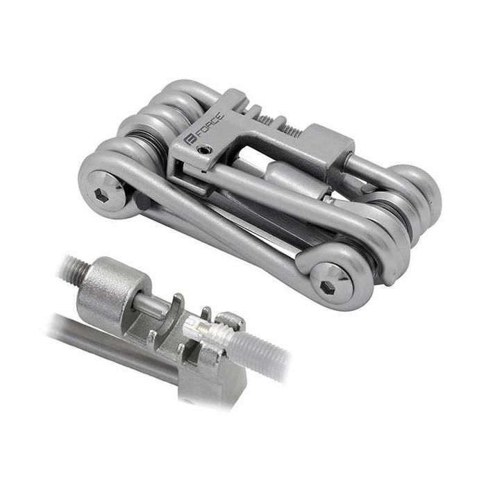 Многофункционален инструмент за велосипед FORCE ECO - 11 функции