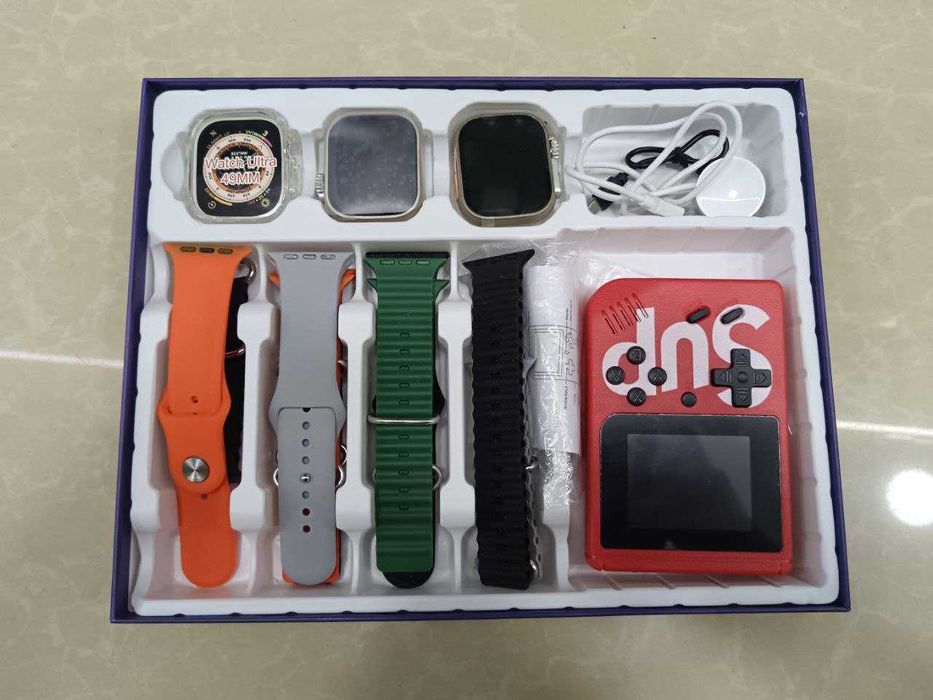 2 ta Smart watch va tetris, 8 ta remeshok. Sovg'a uchun ideal variant