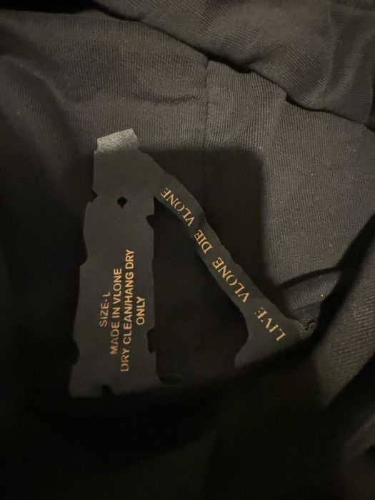 Vlone Authentic Devil Spit End Hoodie / Vlone Оригинален Суичър   Размер L