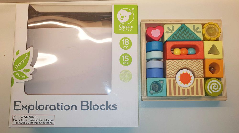 Дървени образоветлни играчки