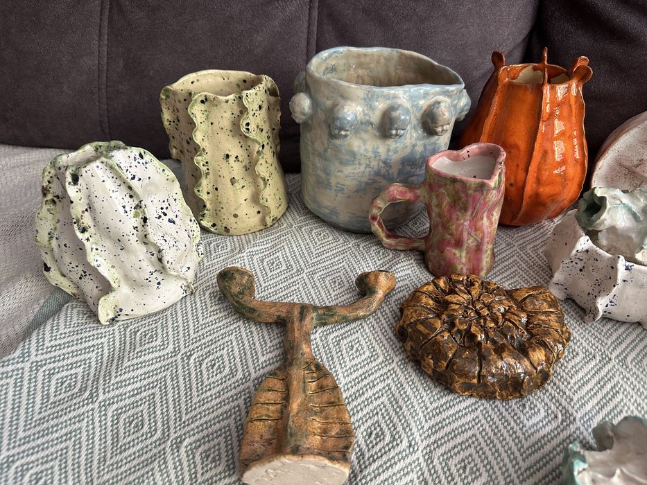 керамические вазы и другое