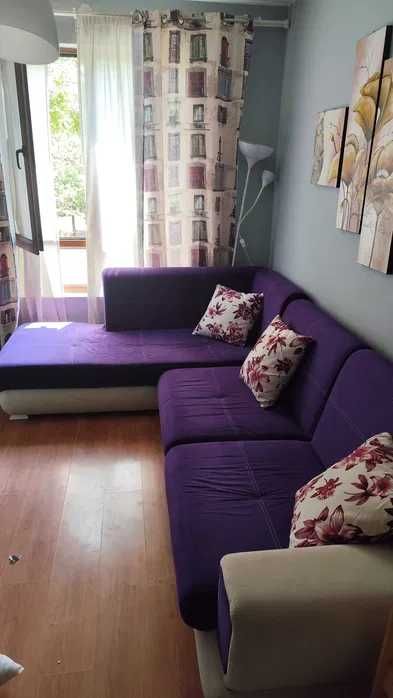 ПОДАРЕН Е ВЕЧЕ! Моля, не звънете! разтегателен диван,