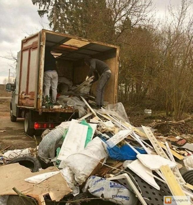 Вывозим мусор с грузчиками