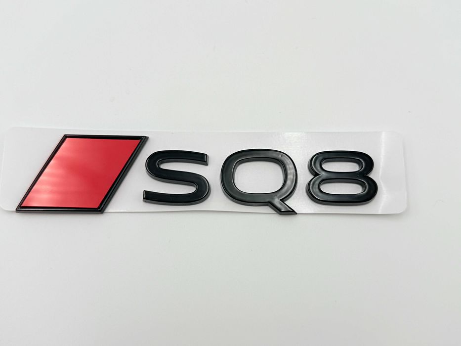 Emblema AUDI SQ8 spate negru NOU