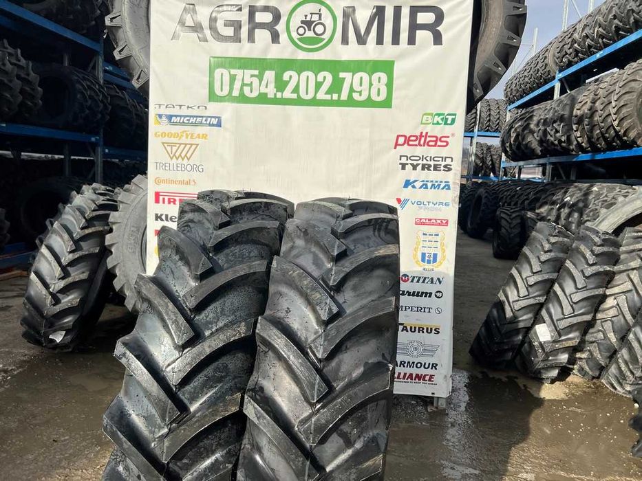 Anvelope pentru tractor noi 16.9-30 cu 10 pliuri cu livrare rapida