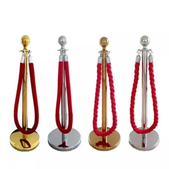 Ленточные ограждения стойки Ограничители столбик лента барьер канатные