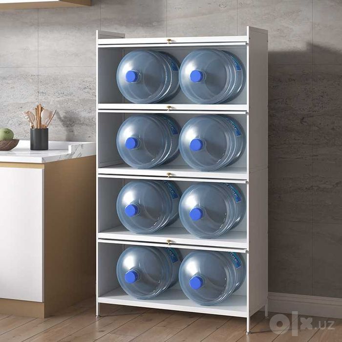 Шкаф для кухни с роллетной дверцей для хранения\Oshxona shkafi eshikli