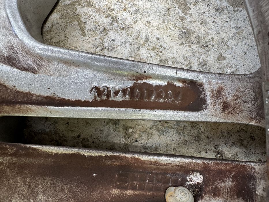 4 бр оригинални джанти 18ки спорт пакет Mercedes W212 AMG с нови гуми