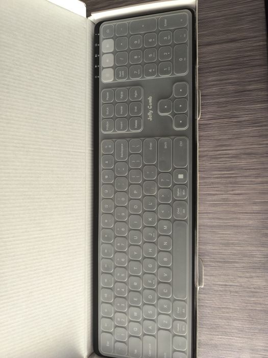 Jelly Comb безжична клавиатура с блутут и донгъл, до 3 устройства