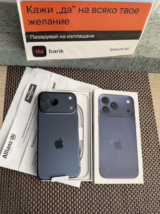 НОВ!512Gb 24м ЗАСТРАХОВКА + ГАРАНЦИЯ iPhone 17 Pro Max Deep Blue