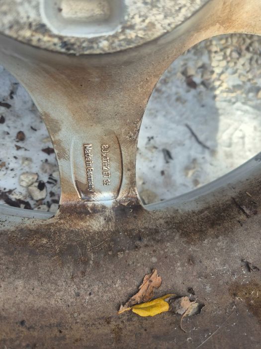 4 алумивиеви джанти RONAL 17", 5X112  с гуми 225/45R17