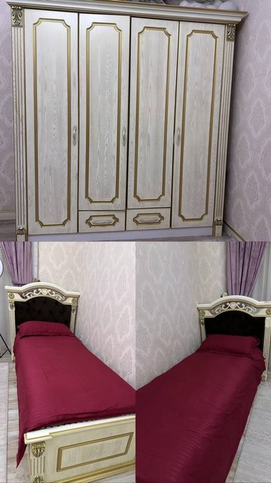 Уз фарзандларимри кровати яхши холатда шахсий улар котта болишди .