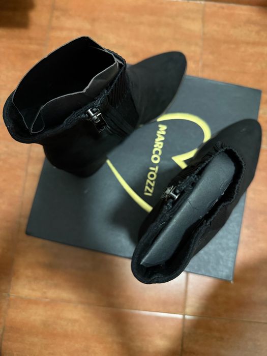 Боти 36 номер ,естествен велур