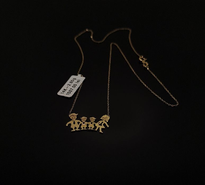 Bijuteria Royal lant din aur 14k 2.80 gr