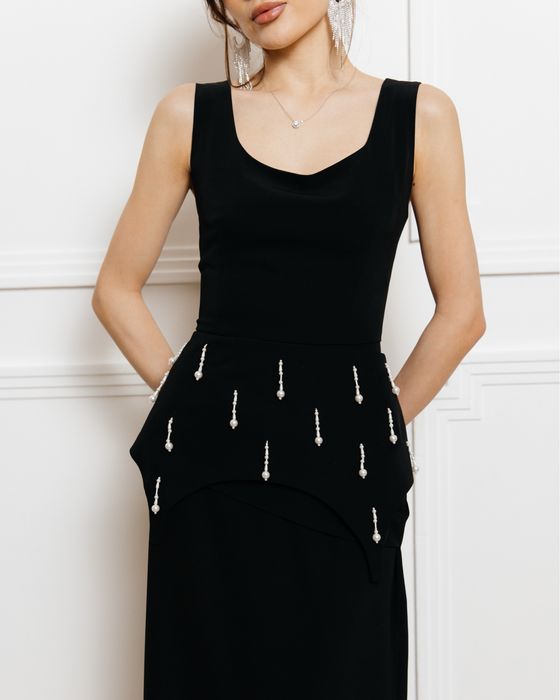 Баска с вышивкой