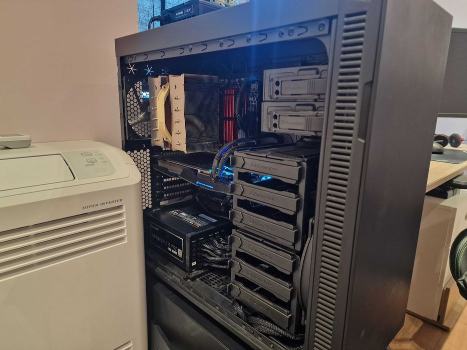 Компютър i7-7700k / 32GB DDR4 RAM / ASUS nVIDIA GTX 1080 A8G / 850W