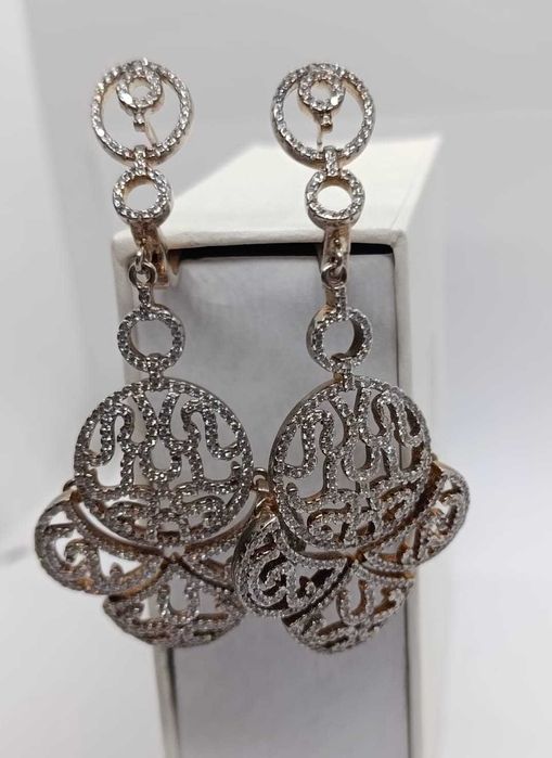Серьги серебро 925 пробы