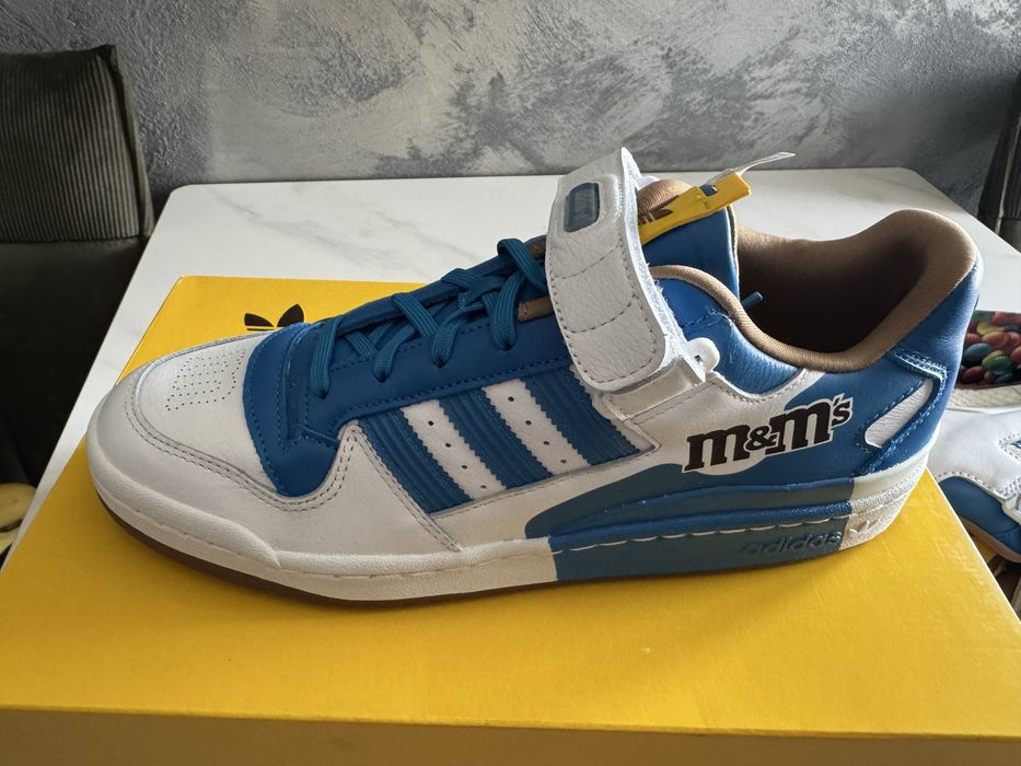 Adidasi adidas editie limitata m&m’s marime 43 piele naturala