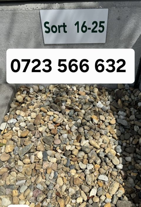 Aduc nisip blast piatra concasata