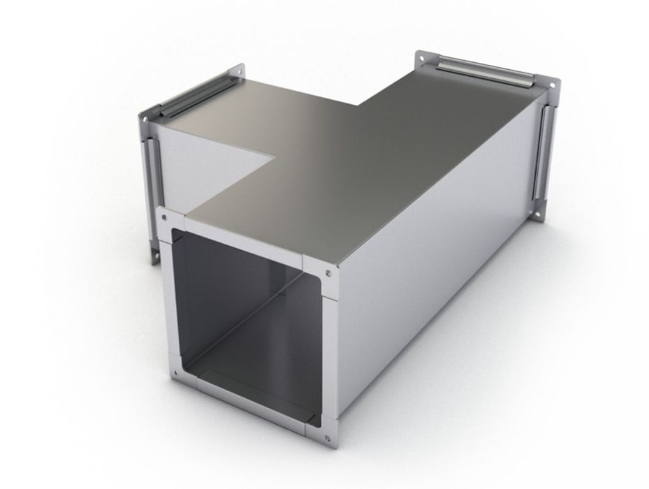 Изготовление фасонных частей воздуховода