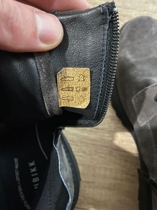 Nubikk мъжки боти естествена кожа