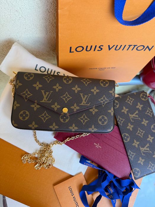 Geanta originala Louis Vuitton Pochette Félicie