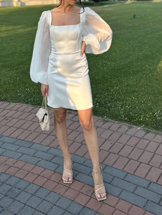 Rochie Ivaz Couture cununie/botez marimea XS-S