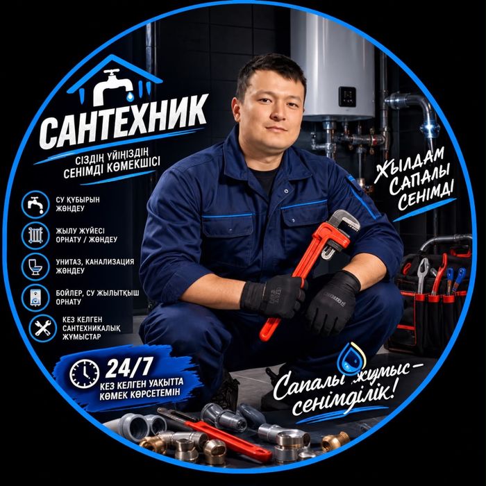 Сантехник Шымкент