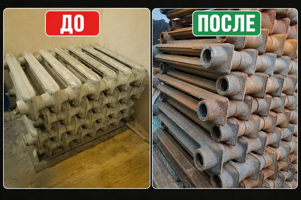 Батареи чугунные