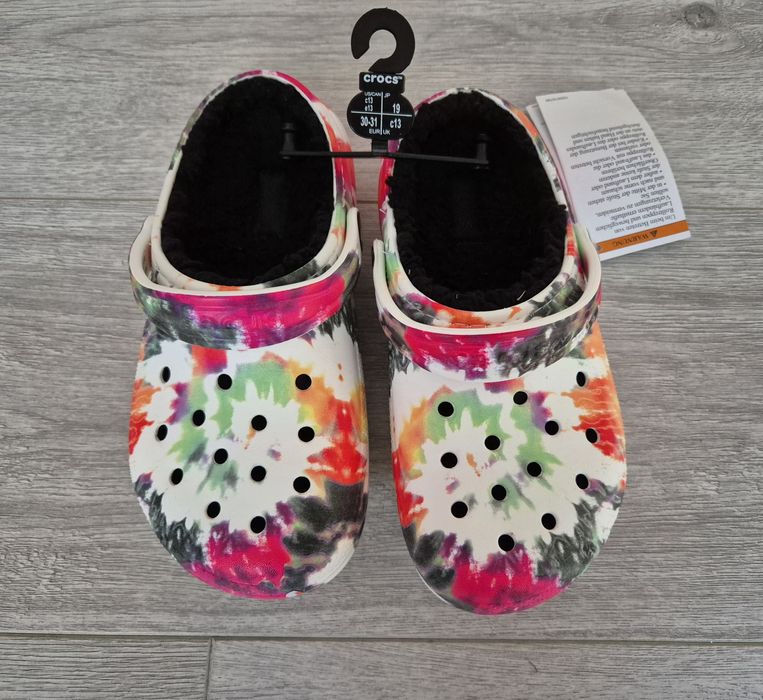 Нови топли чехли Crocs 30, 31, 32, 34, 36, 37