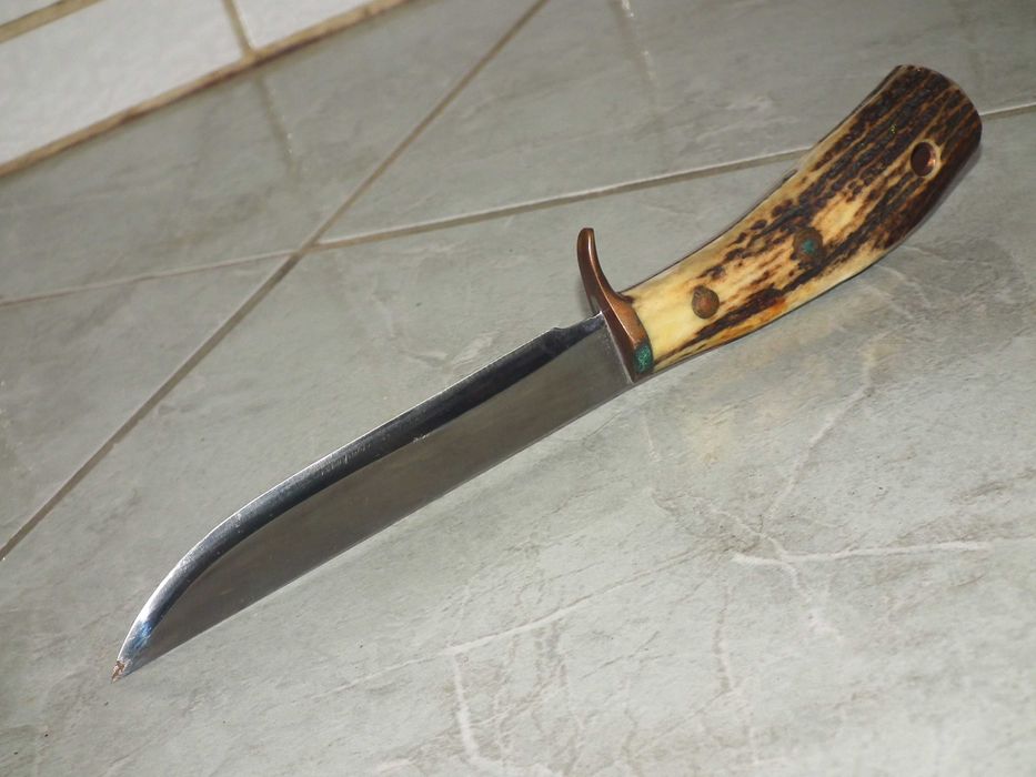 Cutit german retro cu plásele din corn pentru colectionari nr.26