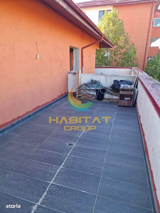 Apartament 3 camere- 90mp+ terasa 30mp- mobilat si utilat