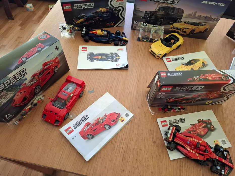 5 Lego коли Speed Champions
