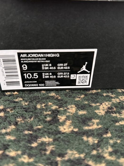 Vand Nike Air Jordan 1 High G 42.5