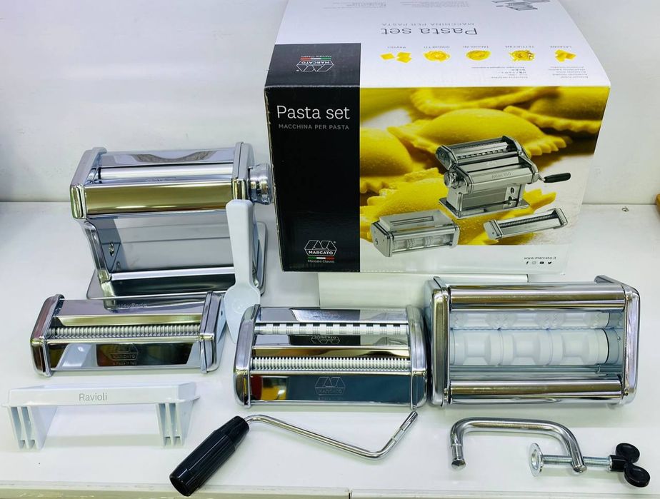 Лапшарезка-тесторакатка+пельменница Marcato Pasta Set Made in Italy