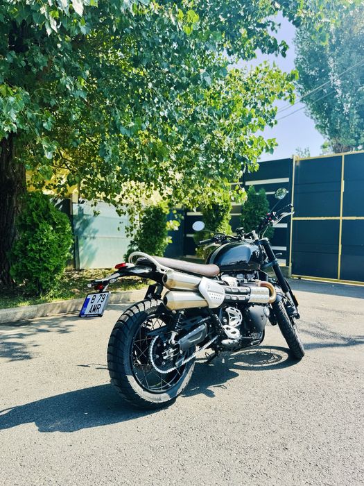 Triumph Scrambler 1200 | 2026 | 2.400 km | Stare impecabilă | Garanție